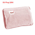 Electric Hand Warmer Portable Heated Gloves USB Warming Plush Hot Water Bottle Heating Water Bags Warm Hand Pocket for Winter
