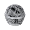 Mesh Ball Head Wired Wireless Microphone Grille Microphone Replacement Head Steel Shure SM58 Beta 58A