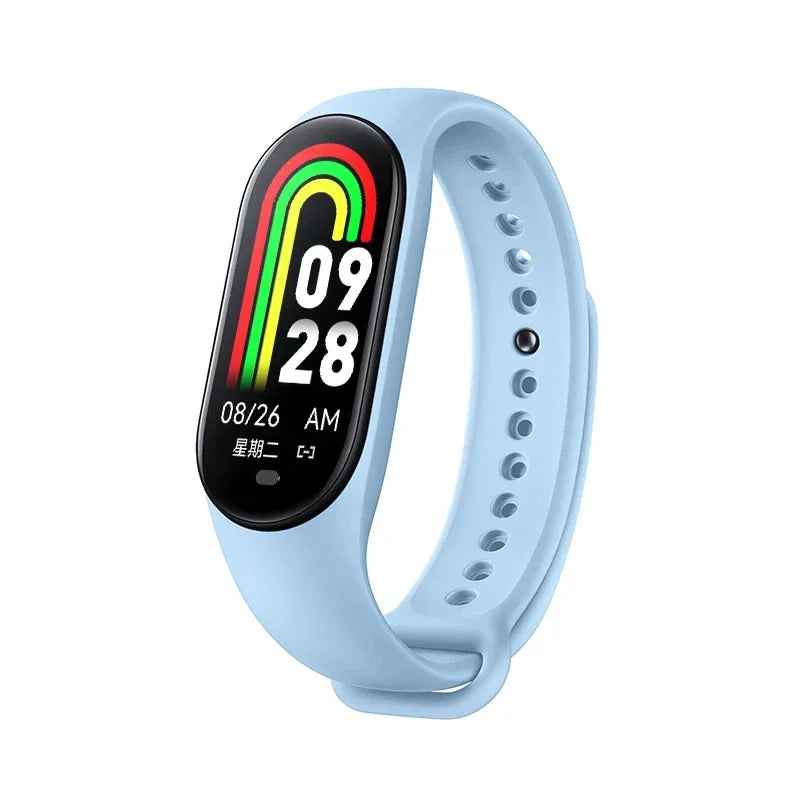 2025 New M8 Band Smart Watch Men Women Smartwatch Heart Rate Sports Fitness Tracking Bracelet Smartband Watche For Android Apple