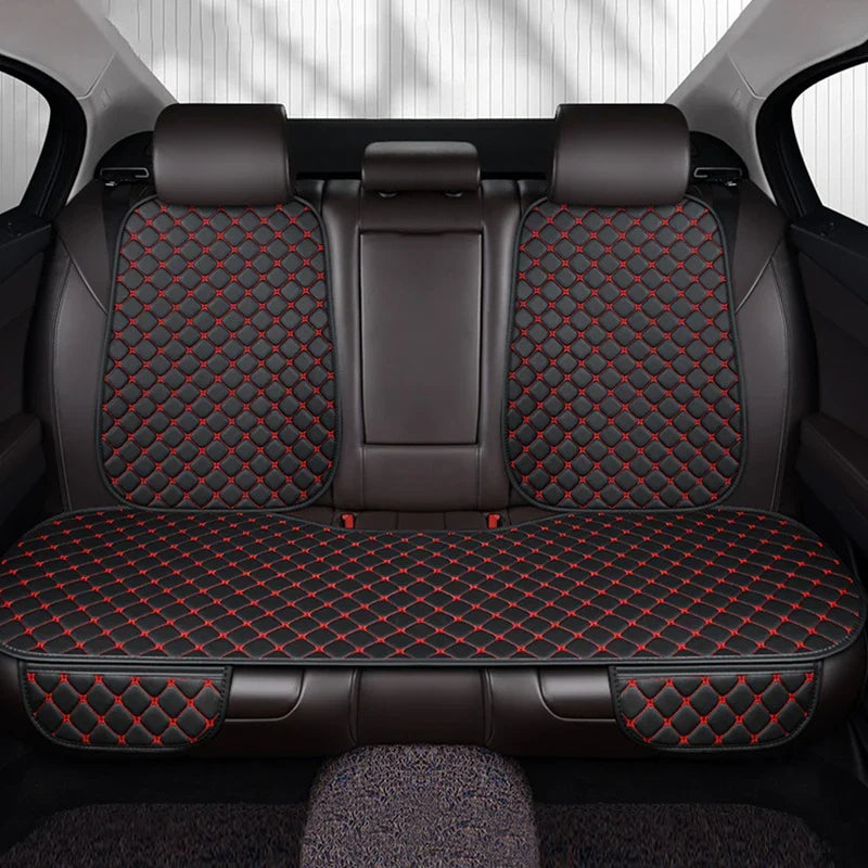 Kcimo Pu Leather Car Seat Cover Seat Back Soft Cushion Universal Front and Rear Car Seat Cushion Chair Carpet Pad Four Seasons