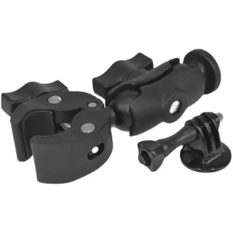 Panoramic sports camera motorcycle mount suitable for GoPro DJI Insta360 handlebar selfie stick fixing bracket accessories