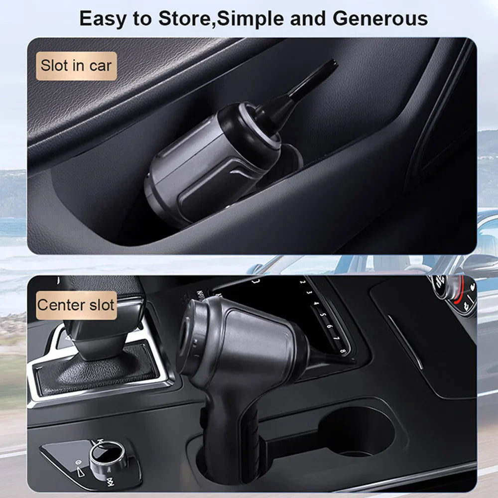 95000PA Car Vacuum Cleaner Strong Suction Vacuum Cleaner 2in1 for Car Home Wireless Portable Handheld Vacuum Cleaner Blower
