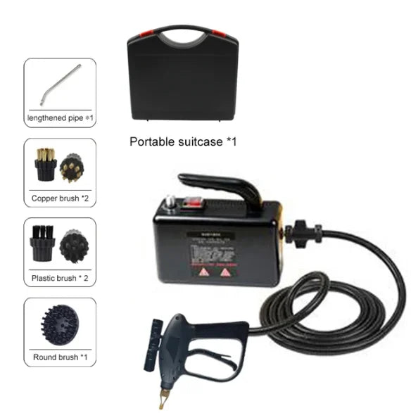 220V 110Home Appliances Steam Cleaner High Temperature Sterilization Air Conditioning Kitchen Hood Car Steam Cleaners US/EU Plug