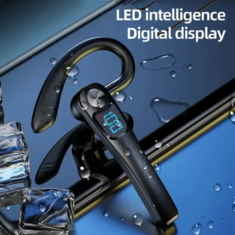 Wireless Headphones With Microphone Bluetooth Earphones ENC Noise Cancelling Hands-free Headset Busines Auriculares Driving