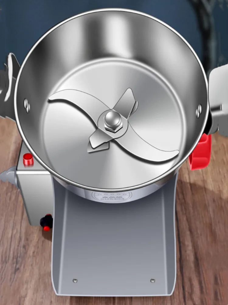 1000G 110/220 Grinder Machine Grains Electric Herbal Coffee Powder Miller Dry Food High Speed Intelligent Spices Cereals Crusher