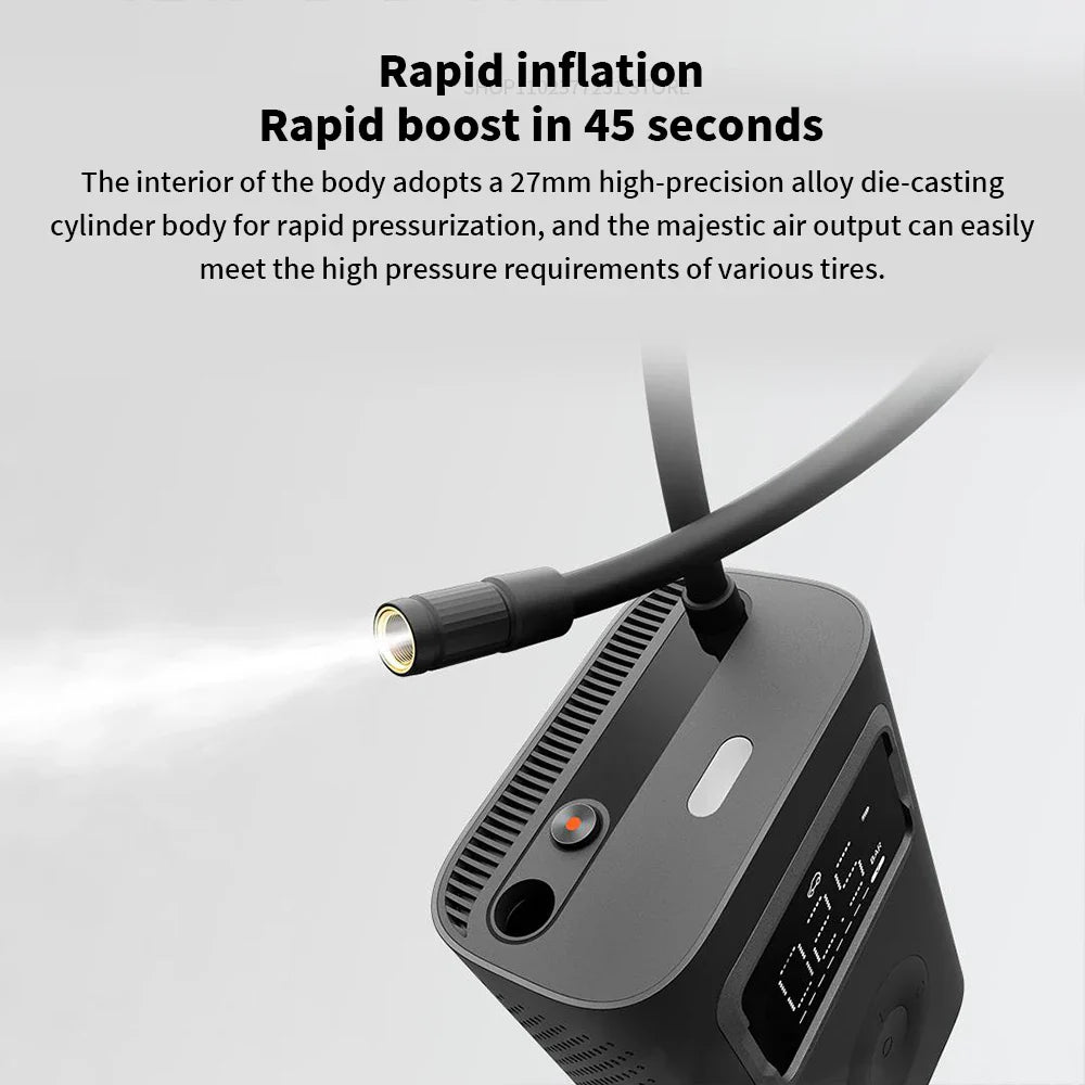 Original MIJIA Air Pump 2 Pro Portable Electric Air Compressor Mi Inflatable Treasure 150psi High Pressure Motorcycle Car Soccer
