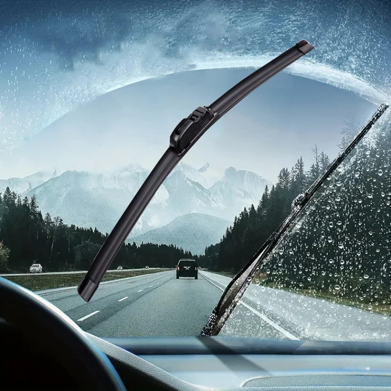 Car Windshield Wiper U-type Soft Rubber Boneless Wiper HD Quiet Durable Automotive Wiper  14" 16" 17" 18" 19" 20" 21" 22" 24"