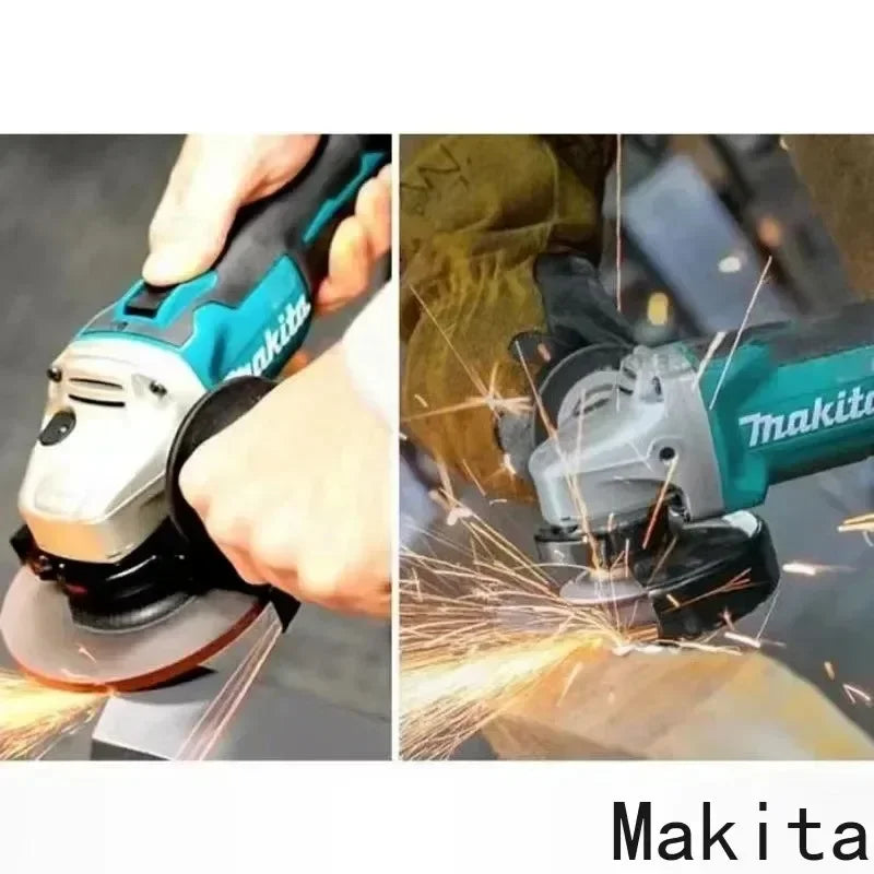 Original Makita DGA404 18V Brushless Electric Angle Grinder  Cordless Grinder Metal Wood Grinding Polishing Cutting Power Tool
