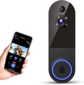 Wireless Wi-Fi Video Doorbell Camera with Night Vision, Two-Way Audio, AI Motion Detection, Cloud Storage