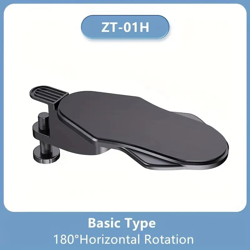 1pc Adjustable Ergonomic Arm Rest - Foldable Desk Extension with Rotating Wrist Pad for Home & Office Comfort Wrist Rest Support