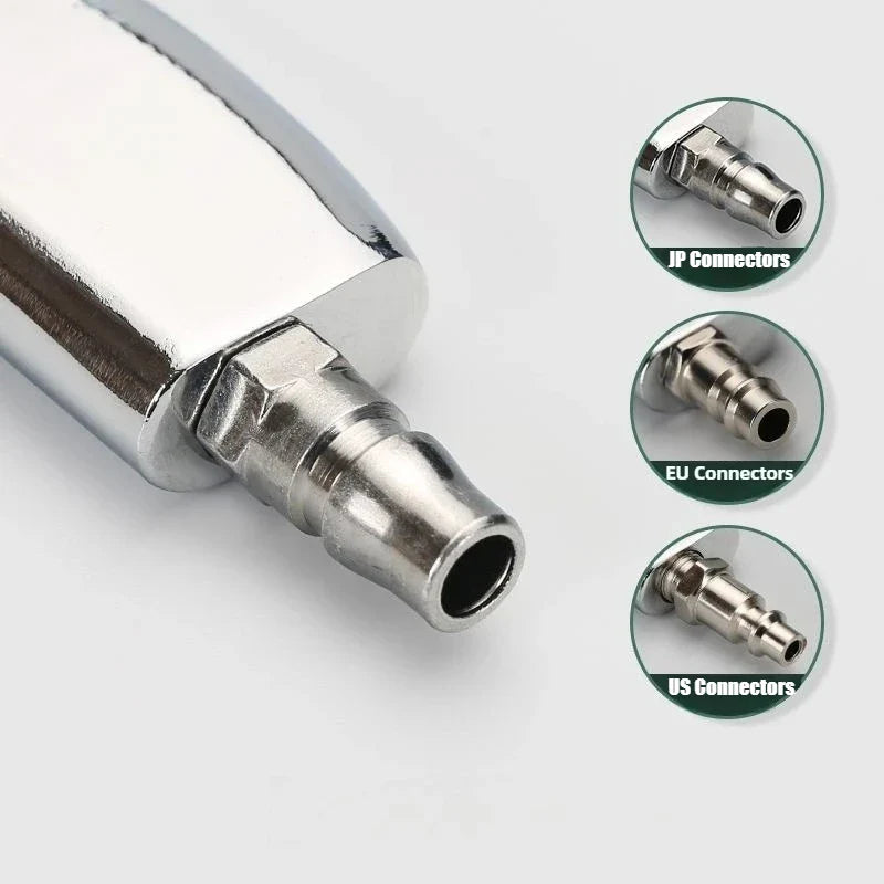 High Pressure Dust Blowing Gun Tornado Air Blow Car Wash Gun Efficient Dry Cleaning Gun Professional Car Interior Cleaning Tools