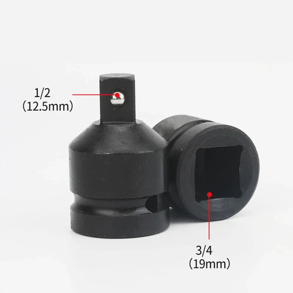 Hand Wrench Tool Set Socket Converter Adaptor Set Reducer Adapter 1/4 1/2 3/8 3/4 for Car Bicycle Garage Repair Tools