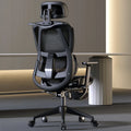 Ergonomic Office Chair Adjustable Relax Gaming Chair Computer Study Long Sitting Wheels Furgle Fauteuil Rose Office Furniture