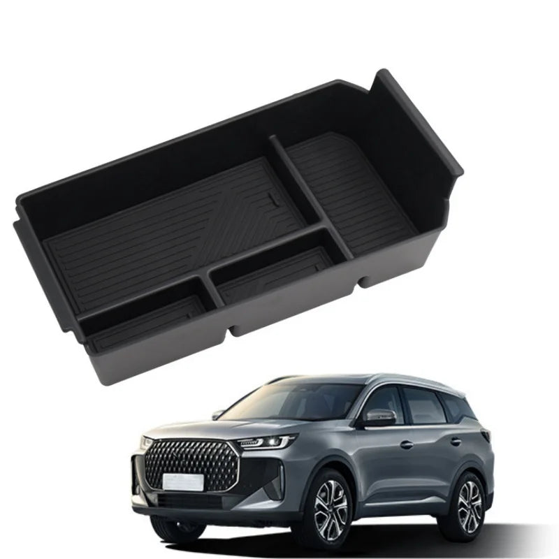 For Jaecoo J7 PHEV 2025 2024 2023 Armrest Box Storage Box Car Central Armrest Storage Box Content Center Console