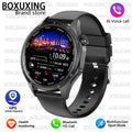 2026 New BOXUXING GPS NFC Smart Watch Men 360*360 AMOLED Screen Heart rate Bluetooth Call IP67 Waterproof Man Smartwatch Women