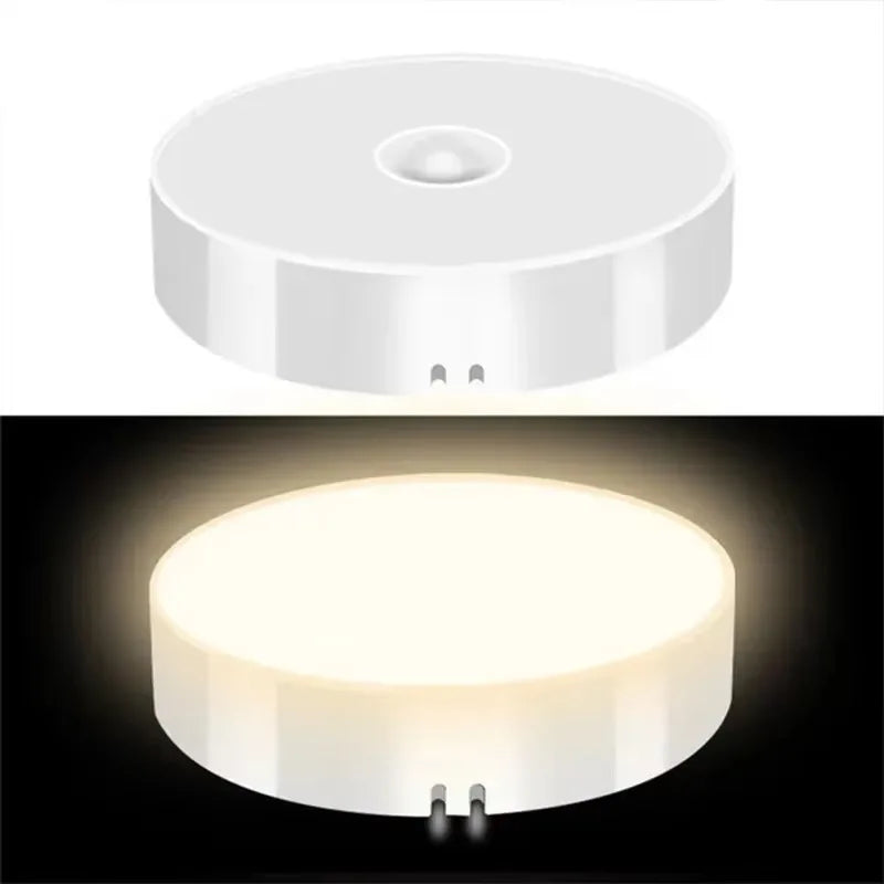Motion Sensor Light Led USB Night Lights Rechargeable Lamp for Home Bedroom Staircase Hallway Wardrobe Cupboard Led Lighting