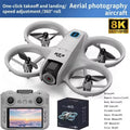 GPS 8K HD Dual Camera Brushless Motor Intelligen Obstacle Avoidance RC Quadcopter Toy Gift GT3 MAX Mini With LED Foldable Drones