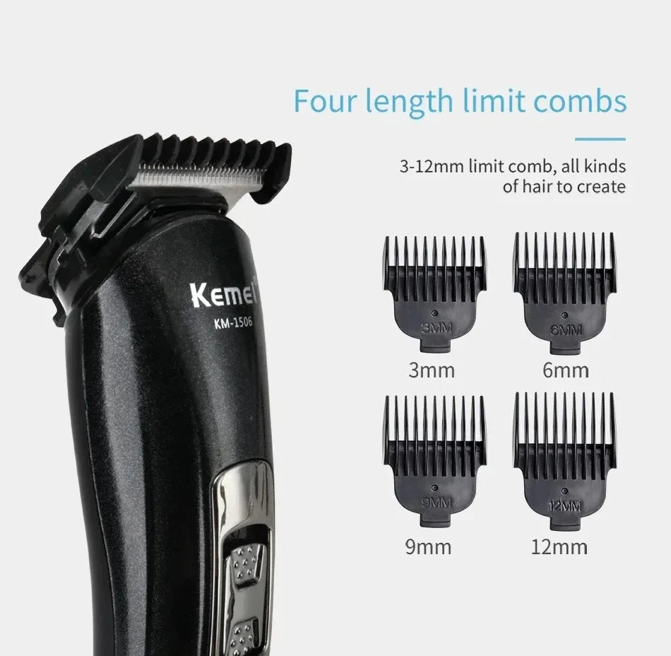 Kemei Electric Rechargeable Nose Professional Shaving Machine KM-1506 3 in 1 Electric Shaver USB Charging Hair trimmer