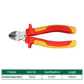 1000V high-voltage multi-purpose insulated electrician 8-inch 6-inch pliers steel wire pliers pointed pliers diagonal pliers