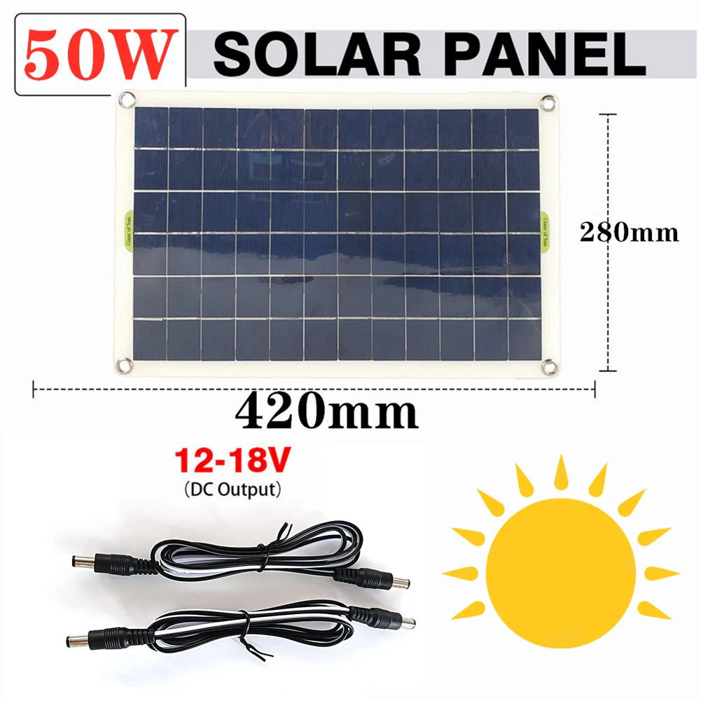 50W/30W/5W  DC 12V Low Noise Brushless Solar Water Pump Kit for Pool Black Outdoor Waterfall Fountain Garden Pool Pond Bird Bath