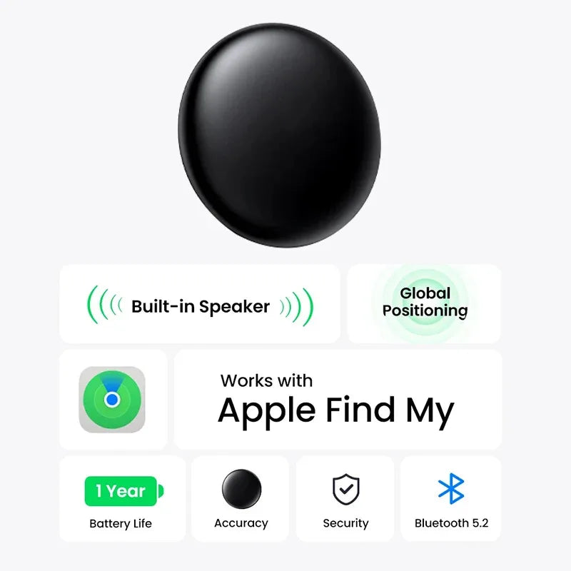 Anti-lose Security Finder Long-Distance Tracker for Apple Find My Voice Locate Suitcase Keys Bag Toys Smart Tag for IOS iPhone
