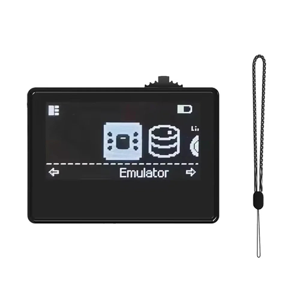BSLIUFANG Smart NFC Emulator for AMB iNFC OLED HD Smart Emulator Accessory for Switch/Switch2 Simple Pixel Style System