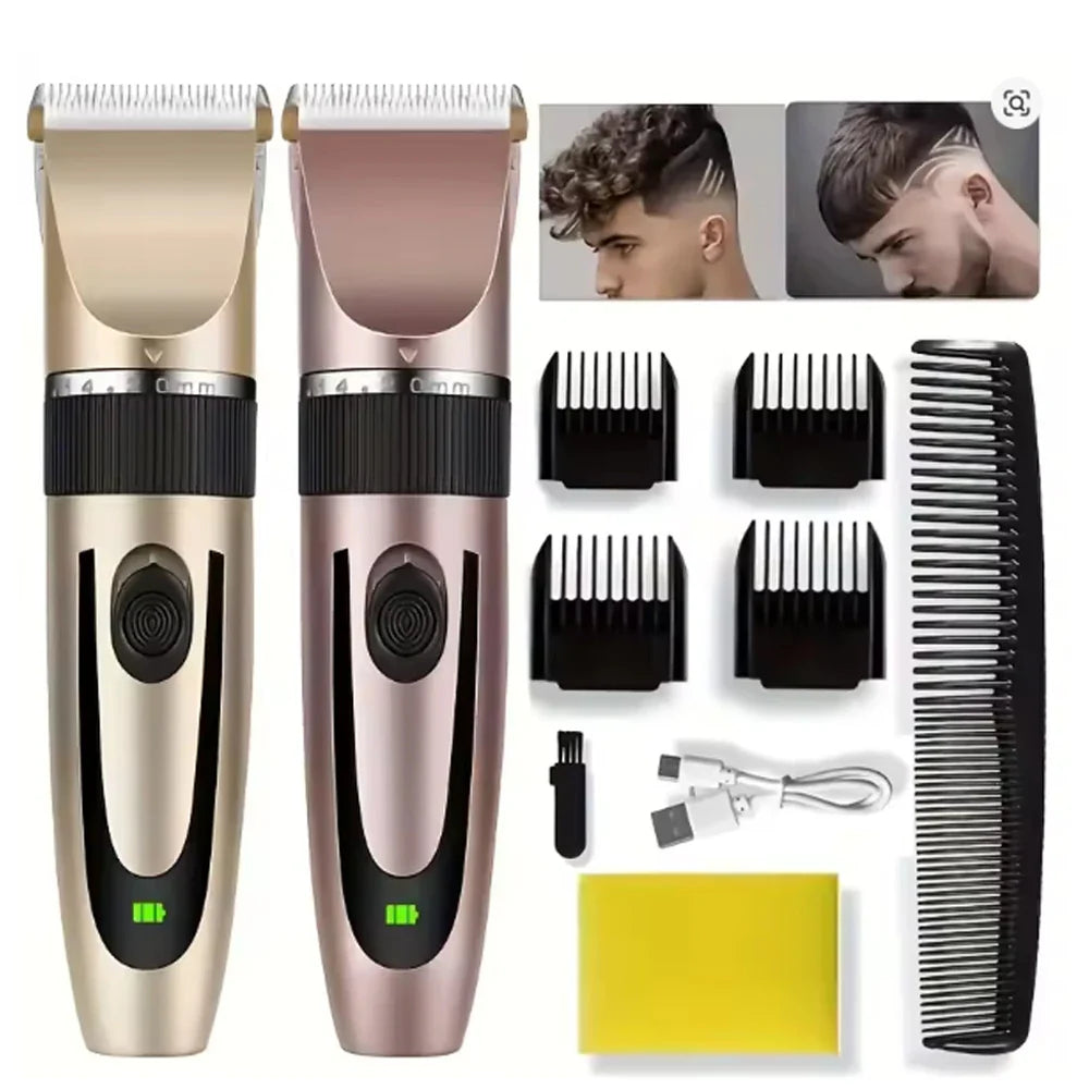 Electric Hair Trimmer Shaver Home Trimmers for Men Hair Clipper Professional Rechargeable Shavers Barber hair Cutting Machine