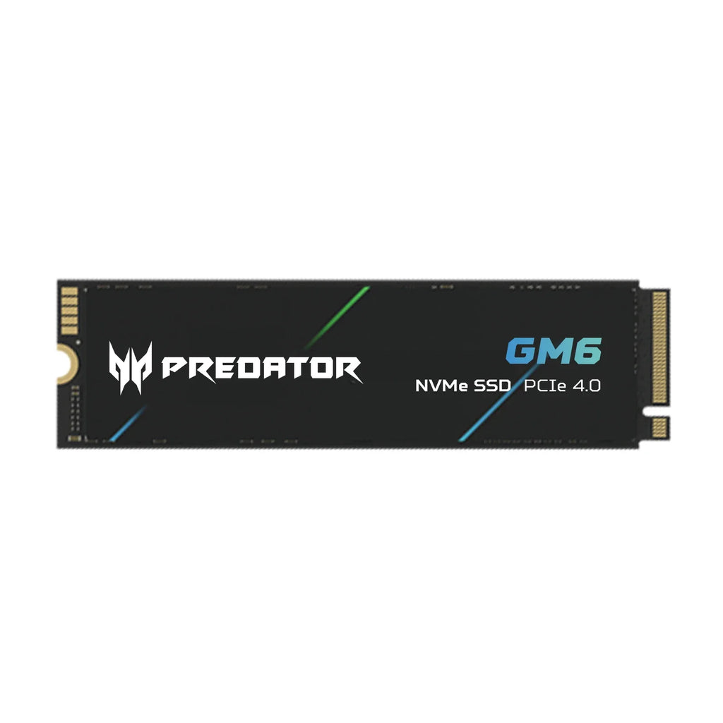 ACER PREDATOR GM6 NVMe SSD, 1TB/2TB M.2 2280 Game Drive, Read Speed up to 7200MB/s, PCIe Gen4 NVMe, High Performance Gaming