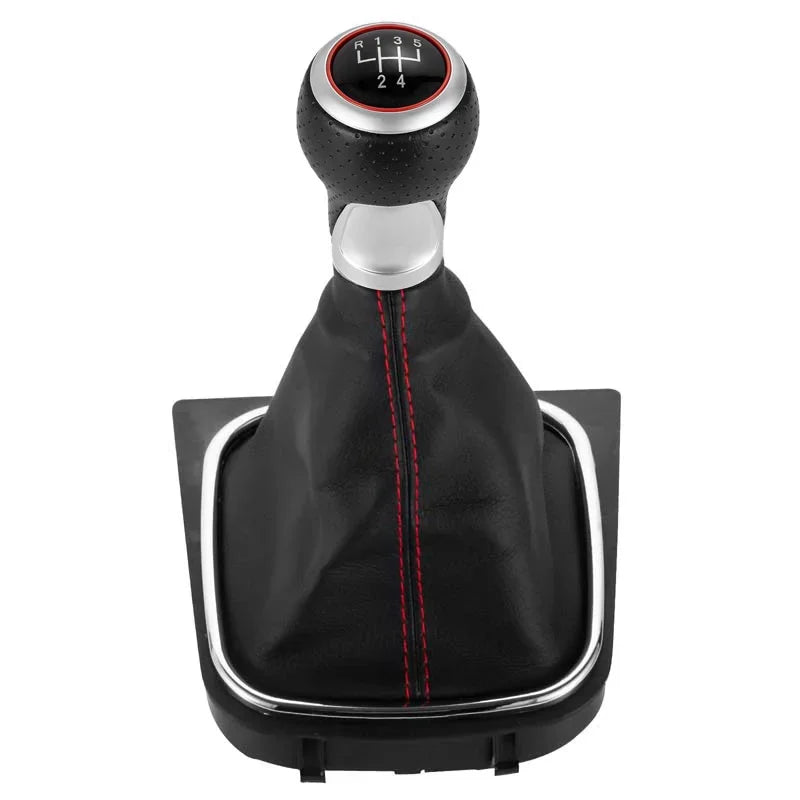 Car Gear Shift Knob Stick Knob HandBall Lever Shifter 5 6 Speed For Volkswagen VW Golf 5 6 MK5 MK6 R32 GTI 04-09 Scirocco(2009)