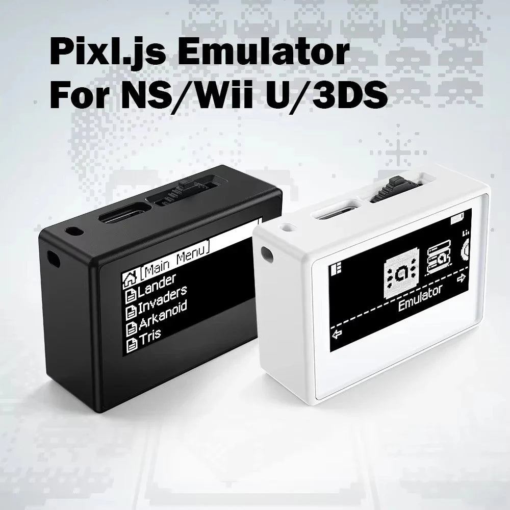 BSLIUFANG Smart NFC Emulator for AMB iNFC OLED HD Smart Emulator Accessory for Switch/Switch2 Simple Pixel Style System