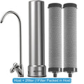 ALTHY U200PRO Kitchen Under Sink Drinking Water Filter Purifier 5 in 1, Stainless Steel Filtration System With Faucet
