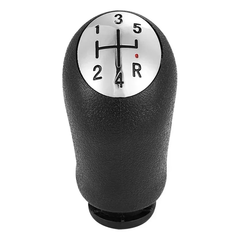 5 Speed Gear Shift Knob Stick Head Universal Car Gear Shift Lever Handle Clio 3 Laguna 2 Dust-Proof Cover Black gear lever knobs