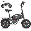 【1 Year Warranty】DYU D3F Electric Bicycle Peak 500W Motor 36V7.8AH Lithium Battery Electric Bike,20mph city E-bike UL2849