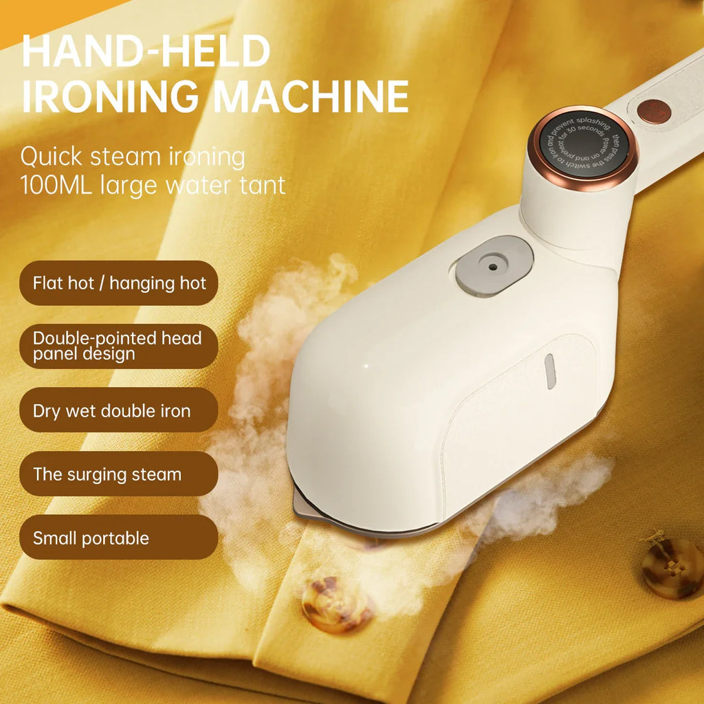 Steam Drying And Ironing Dual-Purpose Iron For Household Wrinkle Removal, Handheld Electric Iron