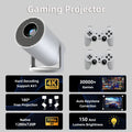 30000+ GAME projectors 4k android portable video projector bluetooth and wifi Home theater support Netfli YouTub