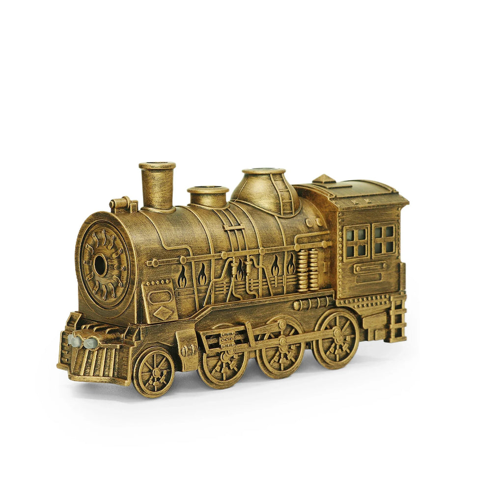 Creative Train Shaped Aroma Machine With 2 Mist Outlets Is An Air Humidifier Suitable For Office/Bedroom/Living Room Use