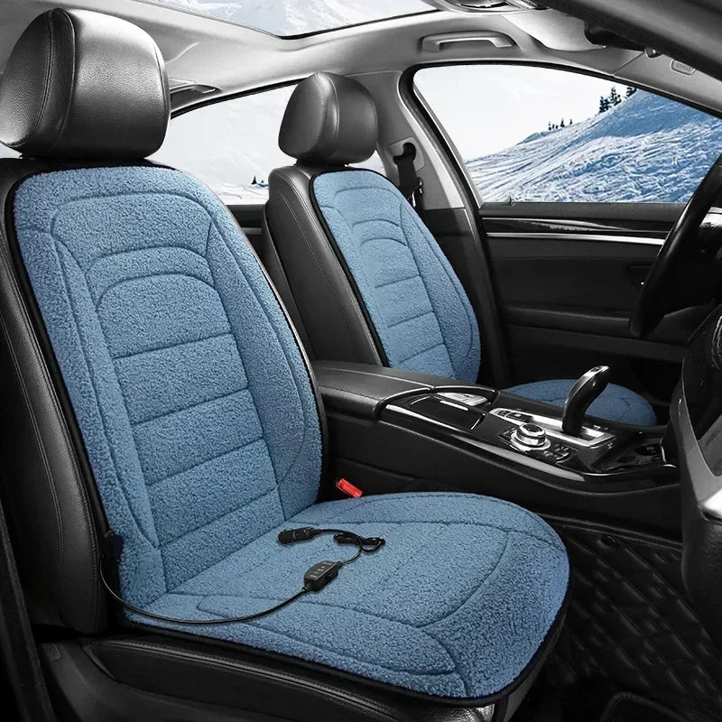 Heated Car Seat Cover Car Heating Cushion Winter Heated Seats Car Seat Warmer 12V Seat Cushion For Back And Seats
