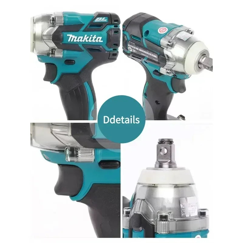 Makita DTW285 Brushless Electric Wrench Wrench Cordless 320N.M Impact Tool Power Tools Rechargeable For Makita 18V Battery