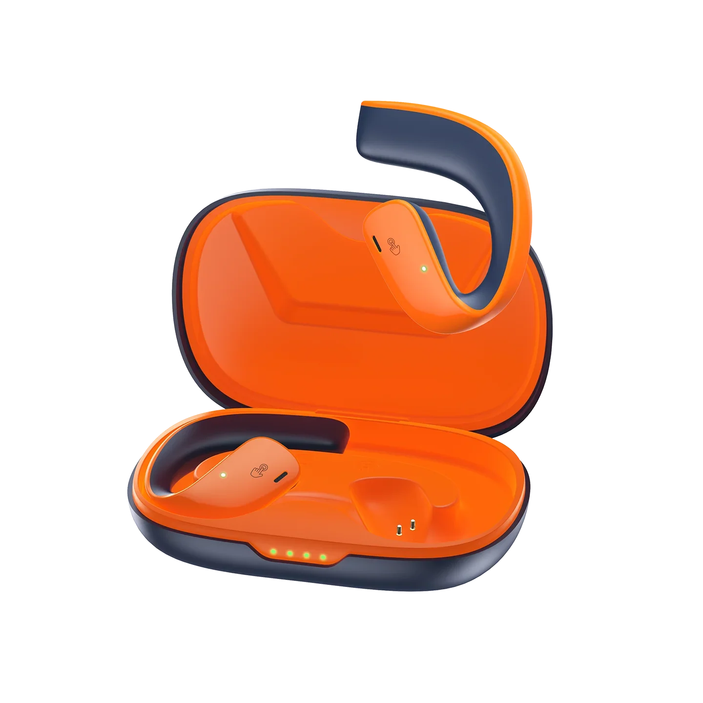 Black Shark T20 Wireless Earbuds, Bluetooth 5.3 IPX67 Waterproof Earphones, Over Ear Buds Stereo Deep Bass Headset with Earhooks