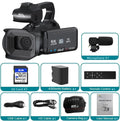 64MP 4K Camcorder 4.0 Inch 270° Rotate Touch Screen 18X 4K UHD Professional Digital Video Camera Youtube Livestream Wifi Webcam