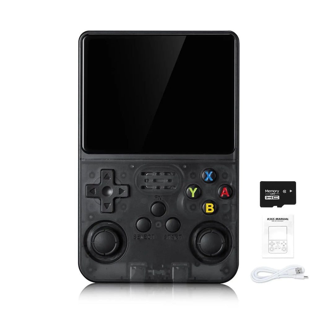 R36S Retro Handheld Game Console Linux System 3.5-inch IPS HD 4K With 64G 20000 Games Portable Pocket Game Console