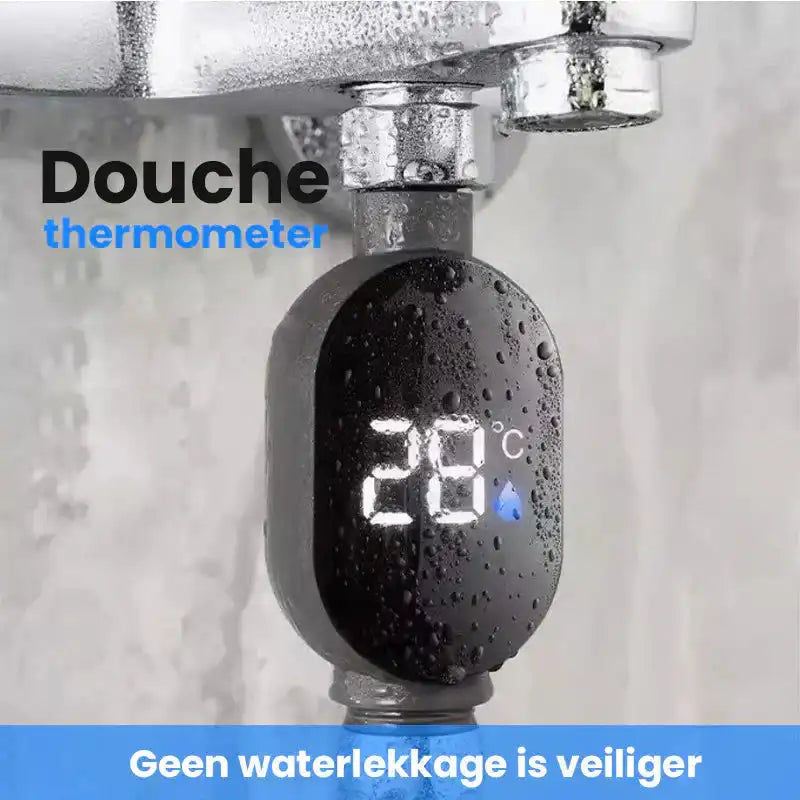 Digital Display Shower Thermometer 1/2'' Household Water Shower Thermometer Baby Care Accurate Temperature Measurement Meter