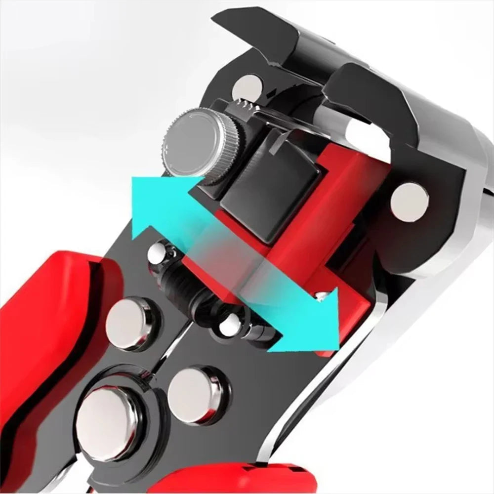 BSLIUFANG Professional Electrician Wire Pliers Cable Wire Stripper Cutter Crimper Automatic Crimping Stripping Tool