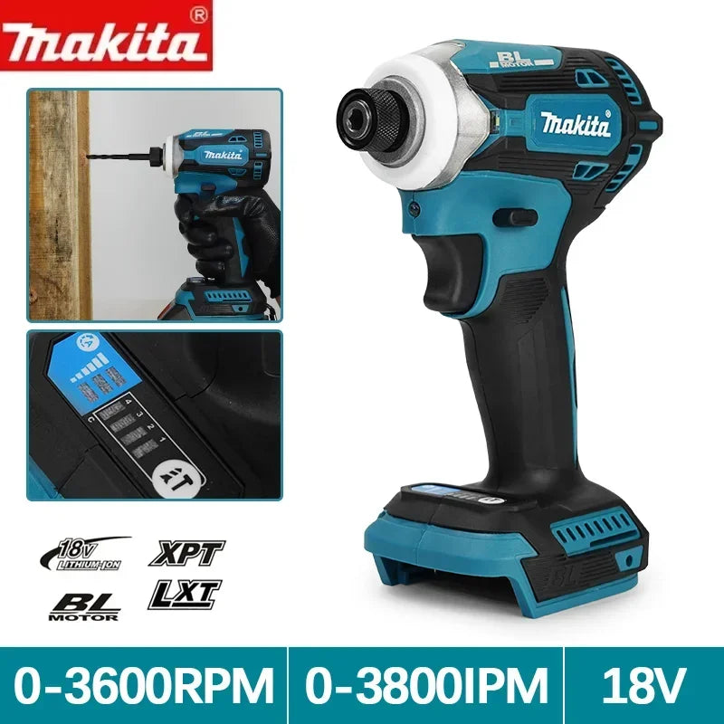 Makita DTD171 18V Brushless Impact Driver Rechargeable Screwdriver Drills Cordless Power Tools without battery