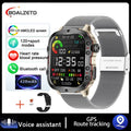 2026 New GPS Outdoor Sports Smart Watch Men Compass barometer Bluetooth call Health Monitoring Smartwatch For IOS Android Gift