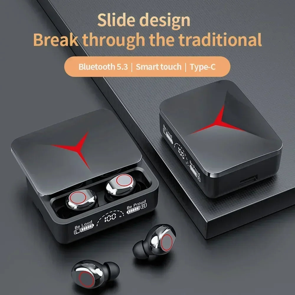M90 Wireless Headphones TWS Bluetooth Touch Control Earphones Sport Earbuds Hifi Stereo Gaming Headset