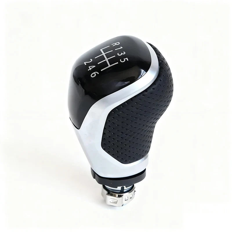 12mm 5 6 Speed Car Shift Gear Knob Lever For Audi A4 B6 B7 B8 A6 A3 VW Golf Polo Bora Passat Ibiza 6J Seat Leon Mk1 Skoda