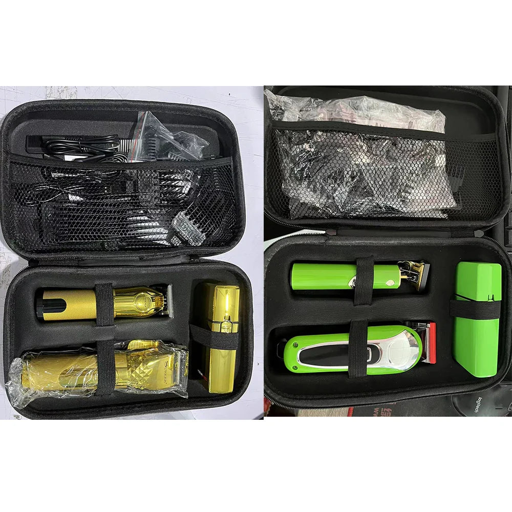 Portable Case Compatible with Hair Clipper Barber Trimmer Travel Storage Organizer for Beard Trimmer for Men Other Grooming Kit