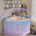 Portable Foldable Collapsible Bathtub No Installation Instant Fold Home Spa Bath Adults Kids Travel Camping Space Saving