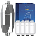 ALTHY Vitamin C Shower Head Water Filter, Reduces Chlorine,Softened water,Improves Dry Itchy Skin, Hair Dandruff, Eczema